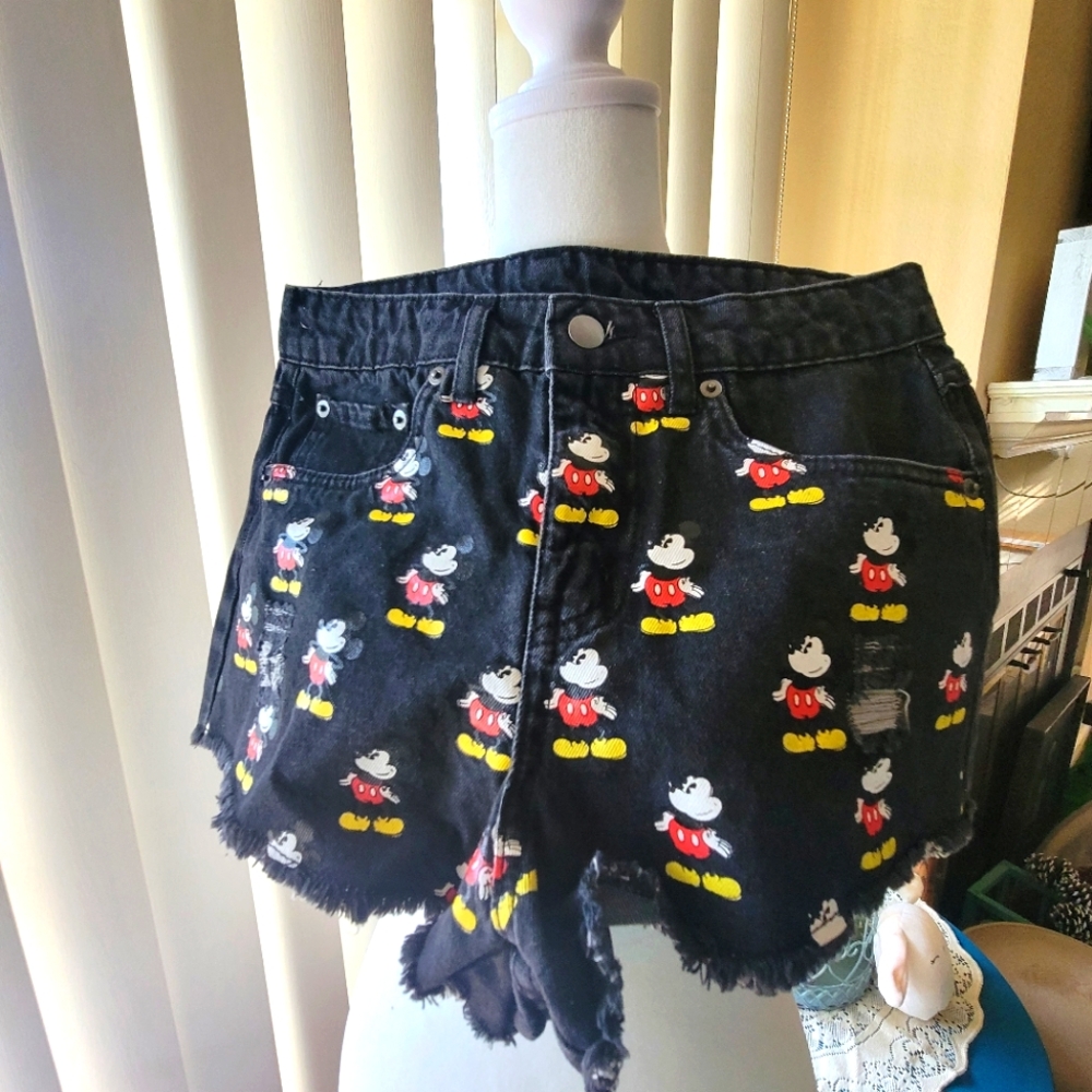 Gently used Disney Jean Shorts